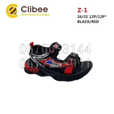 Босоножки Clibee SA-Z1 black-red