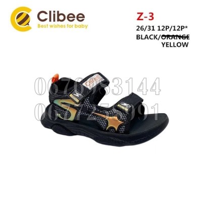 Босоножки Clibee SA-Z3 black-yellow