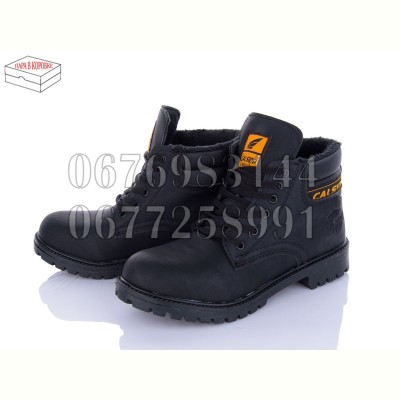 Ботинки Calsido A506-2 black термо хутро (36-39)