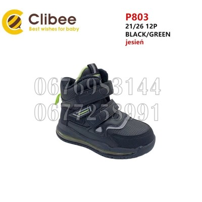 Ботинки Clibee Apa-P803 black-green