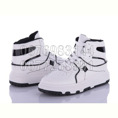 Ботинки Панда BK72 white-black