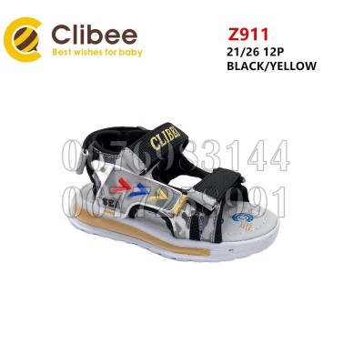 Босоножки Clibee Apa-Z911 black-yellow