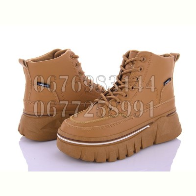 Ботинки QQ Shoes BK53 camel