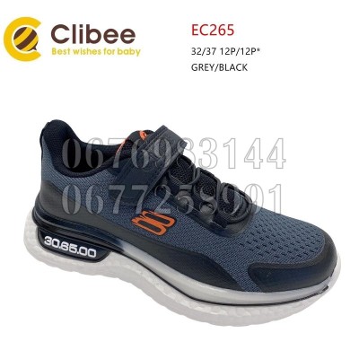 Кроссовки Clibee Apa-EC265 grey-black