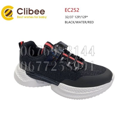 Кроссовки Clibee LD-EC252 black-water-red