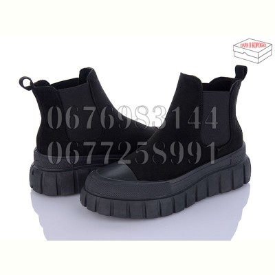 Ботинки Qq Shoes BK50 black