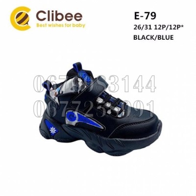Кроссовки Clibee SA-E79 black-blue